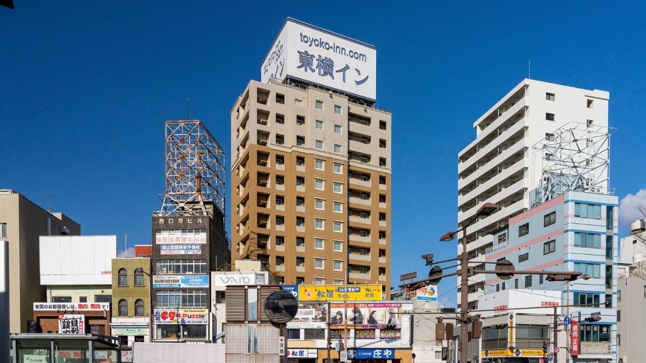 Toyoko Inn Okayama Eki Nishi Guchi Hiroba Экстерьер фото